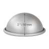 Hemisphere cake pan small (10.2 x 5cm)