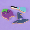Halloween Witches cutter set of 3