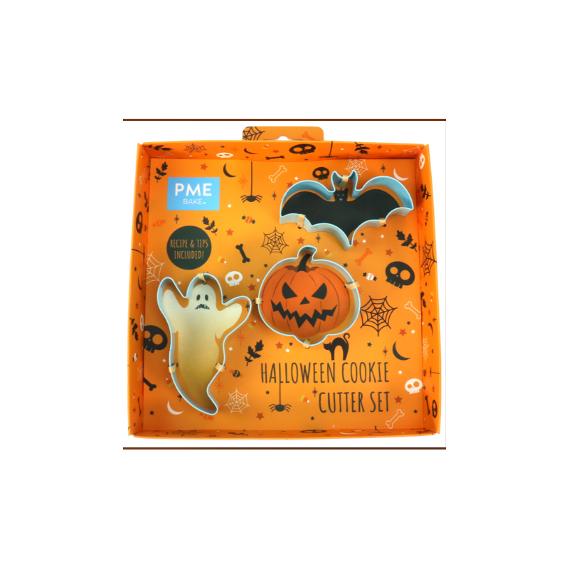 Halloween Spooky cutter set of 3