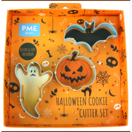 Halloween Spooky cutter set of 3