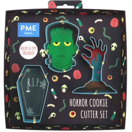 Halloween Frankenstein cutter set of 3