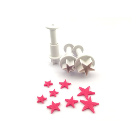 Stars Plunger Cutter set of 3
