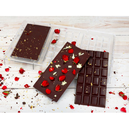 Polycarbonate chocolate mold bar