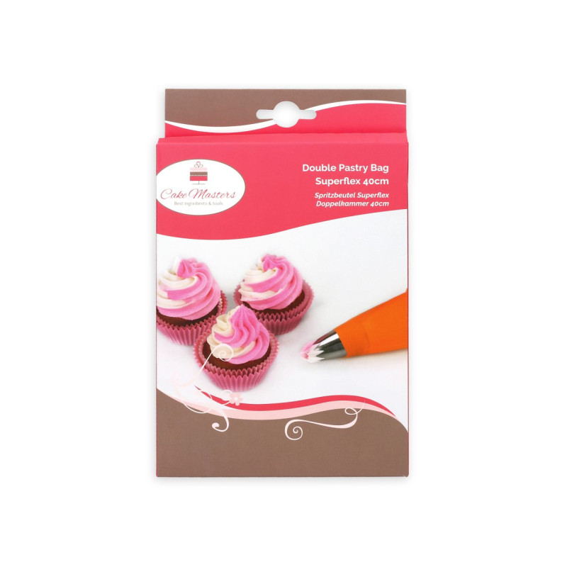 Double piping bag Superflex 40 cm