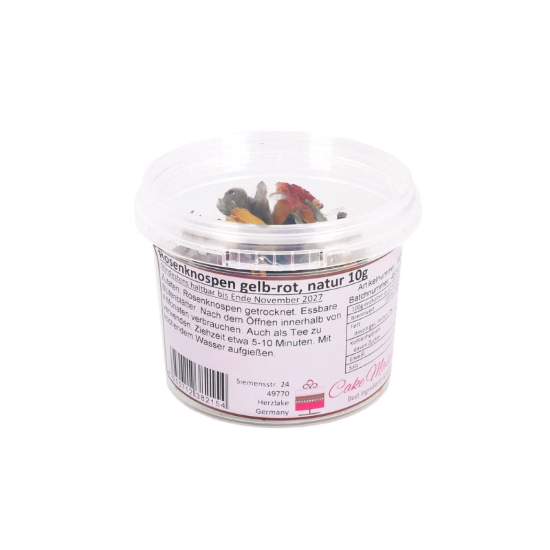 Yellow-Red Rosebuds 10g