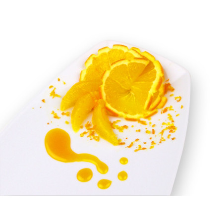 Orange concentrate with alcohol