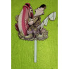 Fisherman Wooden Cake Topper - 2 types