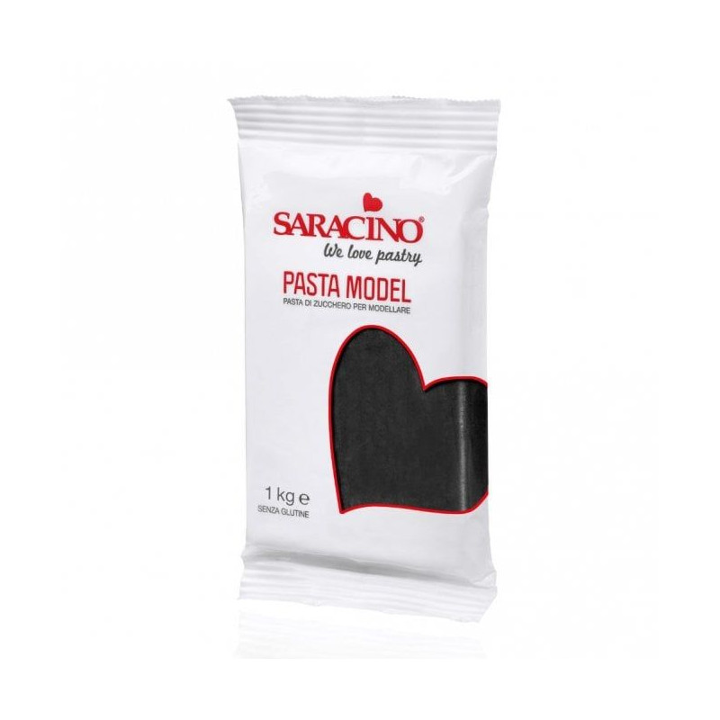 Saracino black modelling paste 1kg
