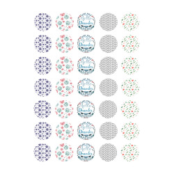 Christmas Wafer Paper 0.35mm A4