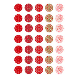 Christmas Wafer Paper 0.35mm A4