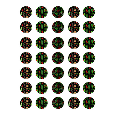 Christmas Wafer Paper 0.35mm A4