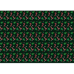Chocolate transfer foil A4 Xmas