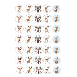 Christmas Icing Sheet A4