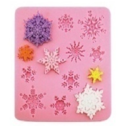 Snowflakes silicone mold