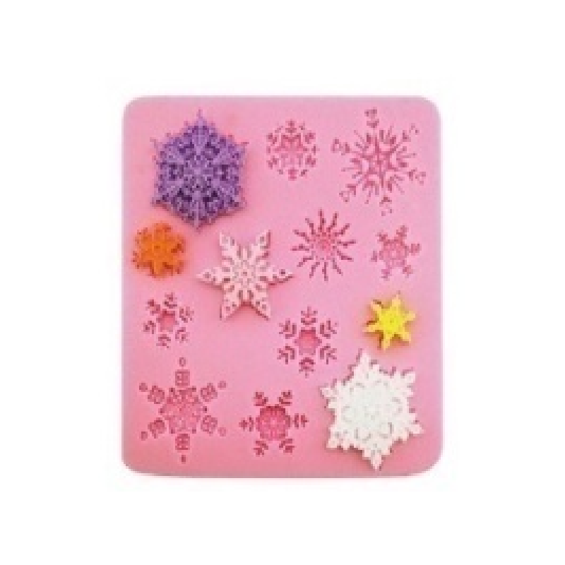Snowflakes silicone mold