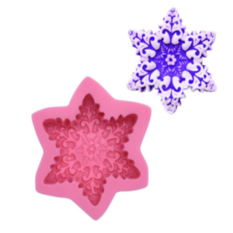 Large star silicone mold