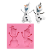 Olaf snowman silicone mold