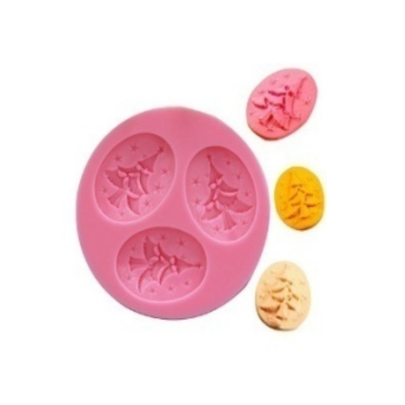 Pine tree pendant silicone mold