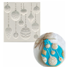 Christmas tree decoration silicone mold