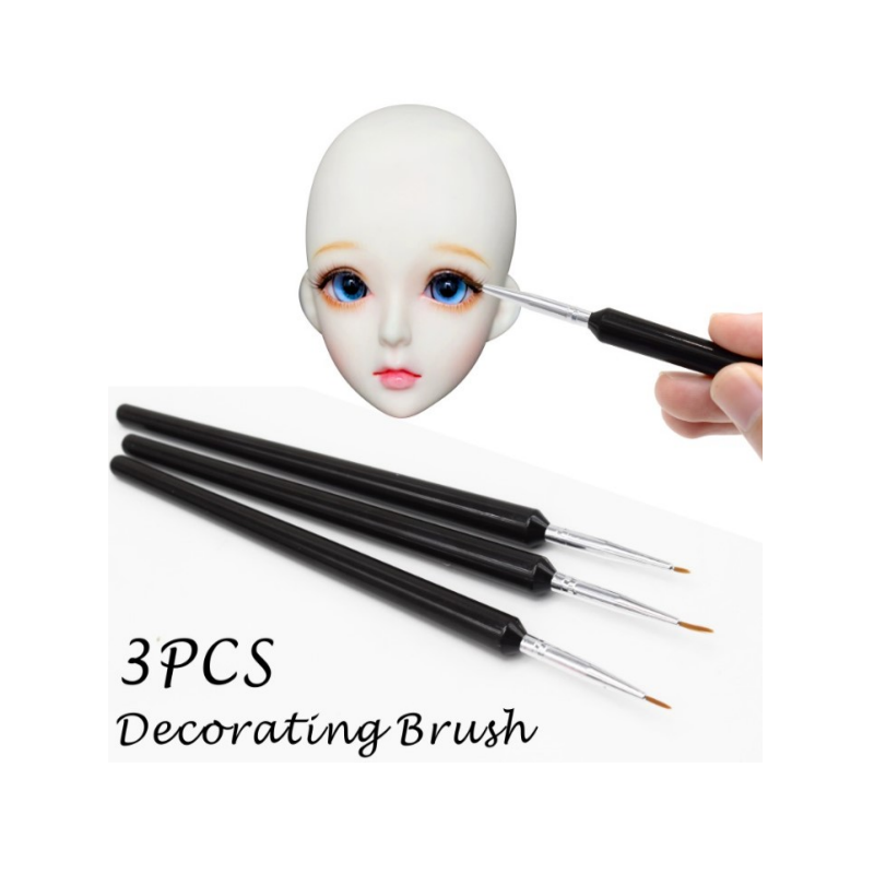 Ecsetkészlet aprólékos munkához