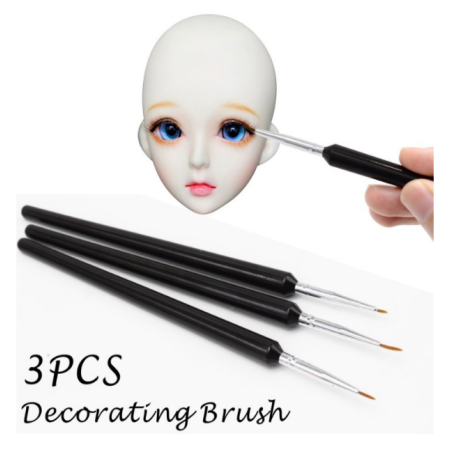 Ecsetkészlet aprólékos munkához