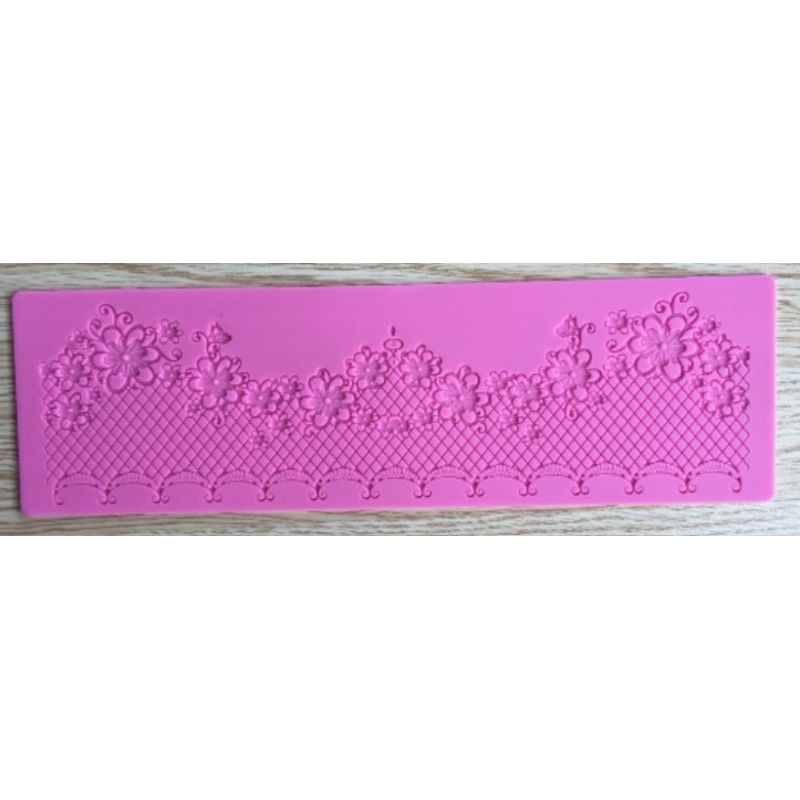 Cake lace silicone mold design 4