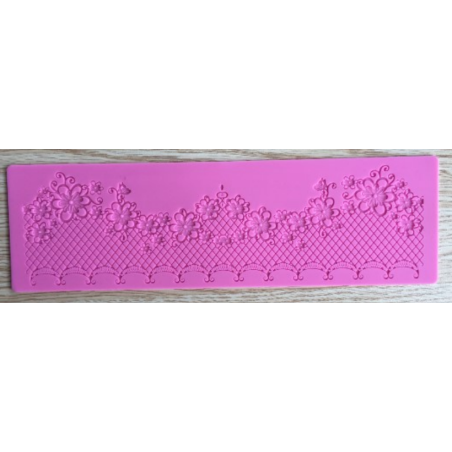 Cake lace silicone mold design 4