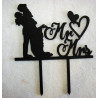 Romantique Wedding Cake Topper