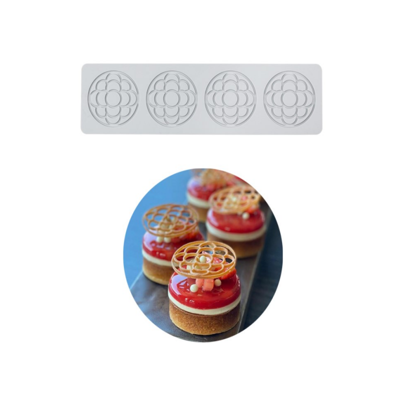 Decor Silicone Mold Rose Window