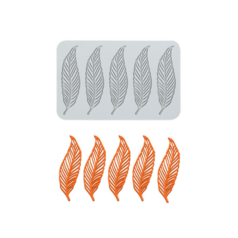 Decor Silicone Mold Leaves Nr.4