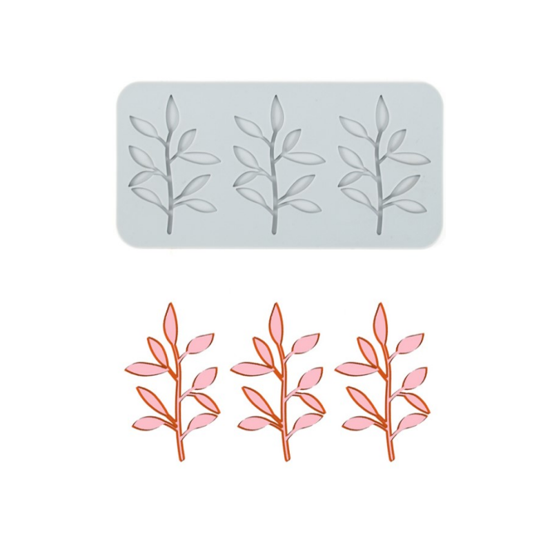 Decor Silicone Mold Leaves Nr.5