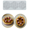 Decor silicone mold circles