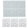 Decor Silicone Mold Squares 3 different design
