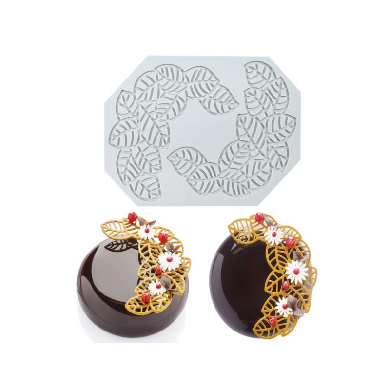 Decor Silicone Mold Curved motifs 3 different design