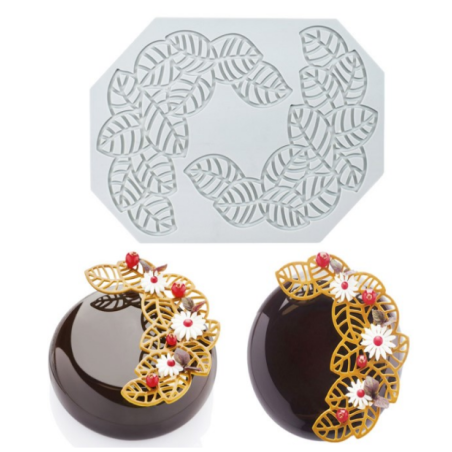 Decor Silicone Mold Curved motifs 3 different design
