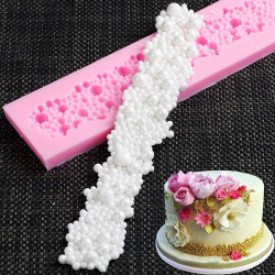 Bubbles & Pearls String Silicone Mold