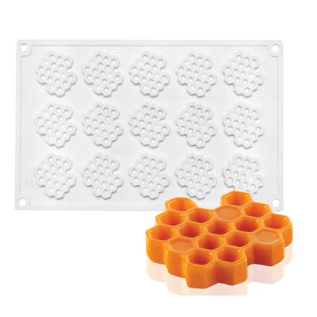 Honeycomb small silicone mold