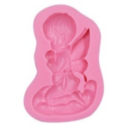 Praying angel silicone mold