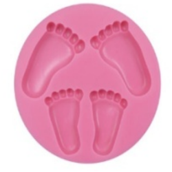 Baby soles silicone mold