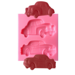 Retro cars silicone mold
