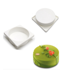 Szilikon mousse sima kerek 2.