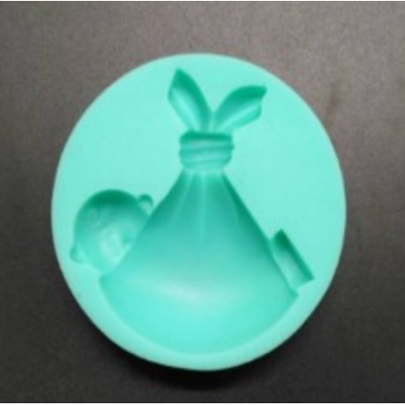 Baby shower silicone mold
