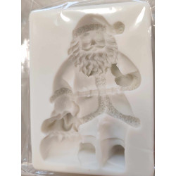 Santa Claus silicone mold 3