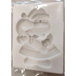 Santa Claus silicone mold 2