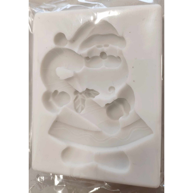 Santa Claus silicone mold 2