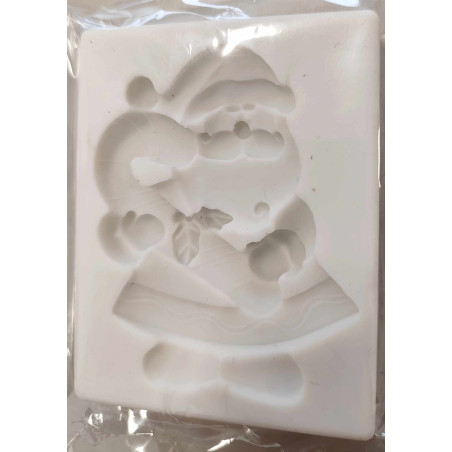 Santa Claus silicone mold 2
