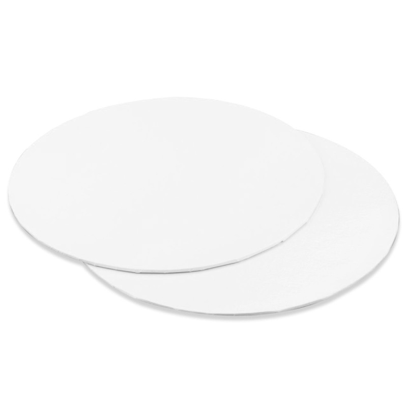 White cake card 20 cm x 3mm