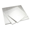 Cake Board Silver Square 28x28cm