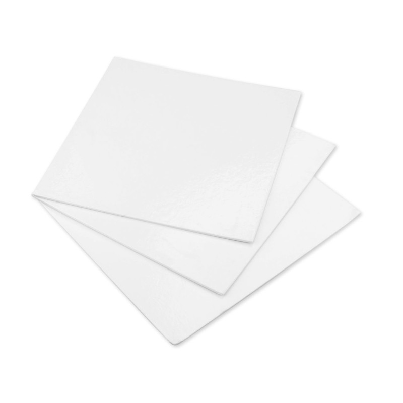 White Square Cake card 25*25cm