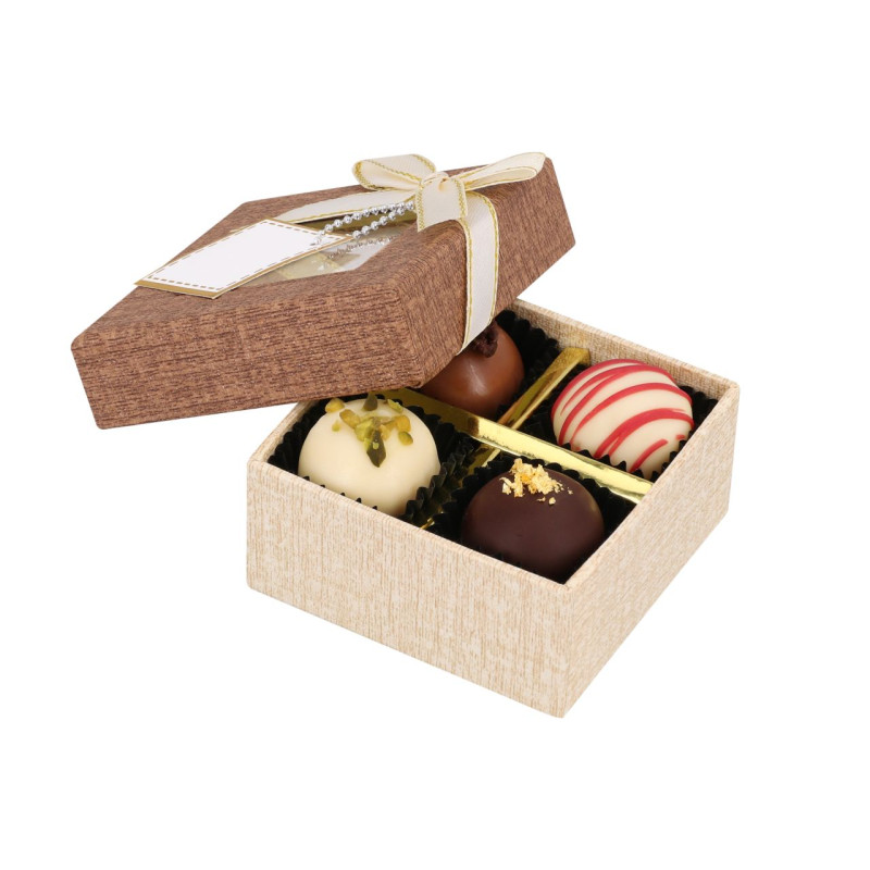 Chocolate Case for 4 Chocolates Treasure